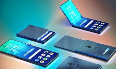 ZTE  Working on a Foldable Smartphone With Clamshell-Style Design