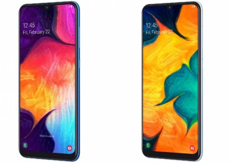 Samsung Galaxy A30, Galaxy A50 With Infinity-U Displays, 4,000mAh Battery Launched