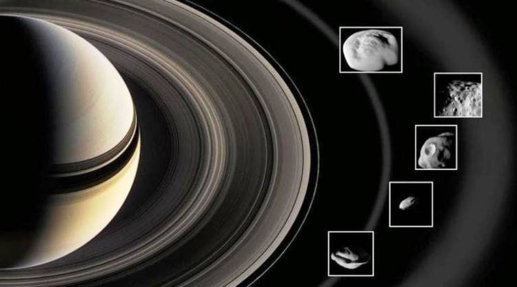 New Image of the Mini-Moons in Saturn's Rings 